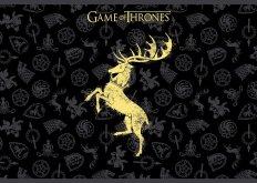 АЛЬБОМ для рисования SketchBook 40л А4ф 100г/кв.м на скобе серия -Игра престолов- (Game of Thrones)